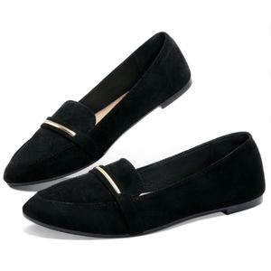 NIB Journee Collection Obtaom Woman's Black Flats Sz 9
